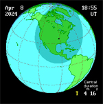 Next US Total Solar Eclipse - Animated