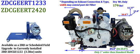 New 4Kw EXTENDED Run Time DC Generator
