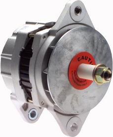 ZRD Spare, Emergency Back Up, Internally Regulated, HIgh Output Alternator front view