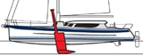 Hake Yachts Retractable Keel